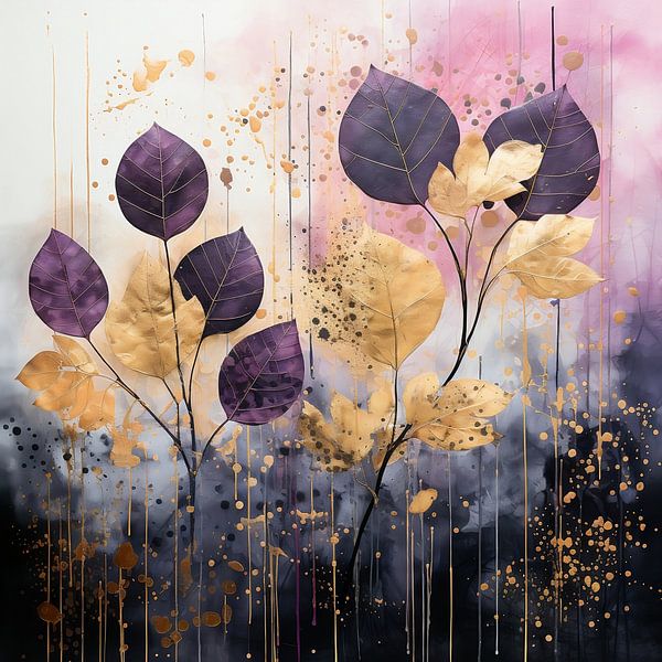 Botanical series: purple (4) by Ralf van de Sand