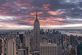 Manhattan Abendhimmel sur Joachim G. Pinkawa