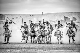 Moussem de Tantan, Maroc sur Ron van der Stappen