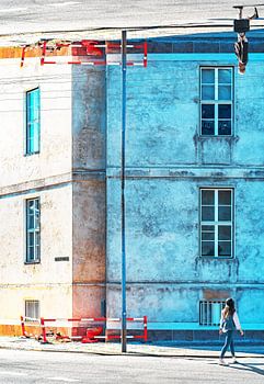 Straße auf dem Kopf