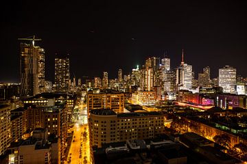 Toronto bij nacht van Roland Brack