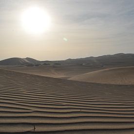 Huacachina desert in Peru by Bart Poelaert