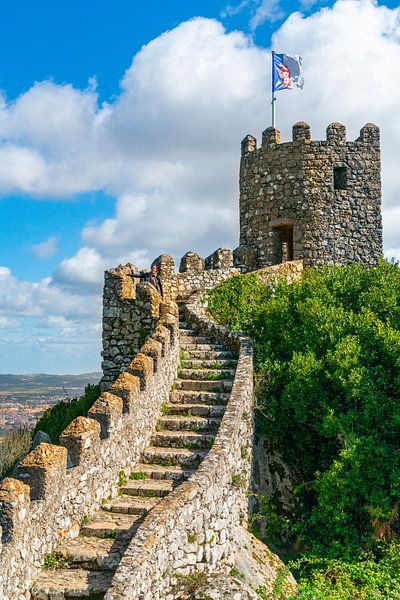 Auf dem Berg in Sintra, Portugal von Ivo de Rooij