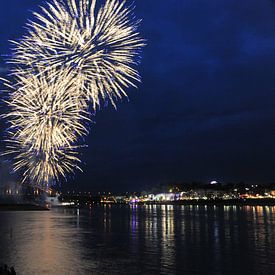 Feuerwerk Nijmeegse vierdaagse von Jeroen Franssen