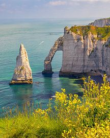 Die Klippen von Étretat, Normandie, Frankreich von Henk Meijer Photography