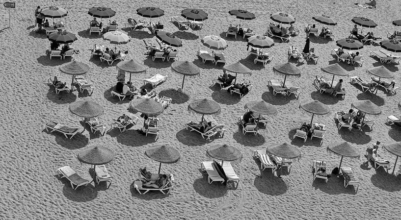 Een dagje op het strand van Paula van der Horst