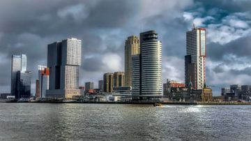Skyline van Rotterdam van Kristof Desmet