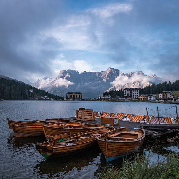 Lago Misurina in den Dolomiten von swc07