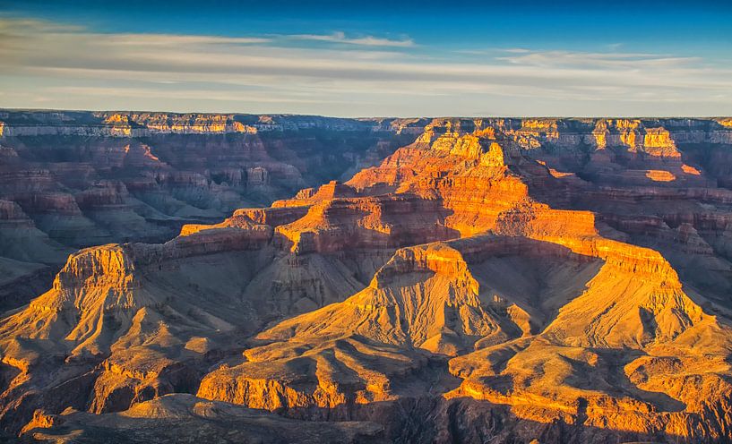 Sunset at the Grand Canyon, USA by Rietje Bulthuis