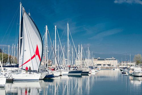 De haven van Deauville