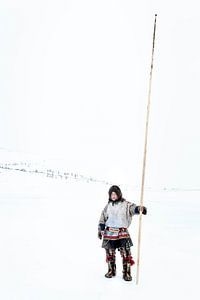 Porträt des Nenet in Sibirien von Milene van Arendonk