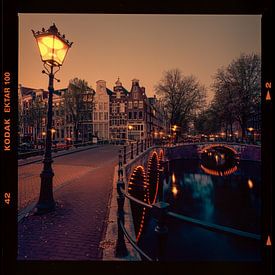 Amsterdam Keizersgracht von Angel Flores