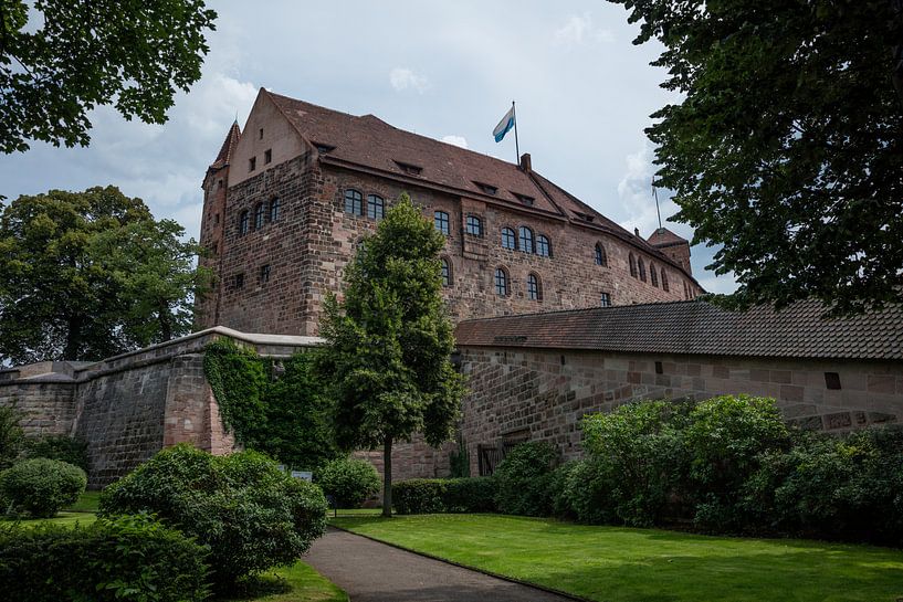 Castle (Kaiserburg) in the centre of Nuremberg, Germany. by Joost Adriaanse