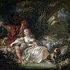 François Boucher - Shepherd and Shepherdess