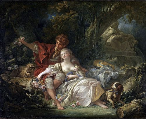 François Boucher - Herder en Herderin