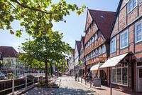 Westfleth, Buxtehude, Nedersaksen, Duitsland