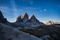 Three Peaks Dolomites South Tyrol Sunrise by Daniel Kogler thumbnail