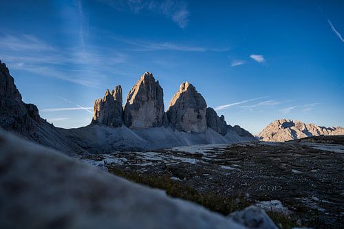 Drei Zinnen Dolomiten Südtirol Sonnenaufgang