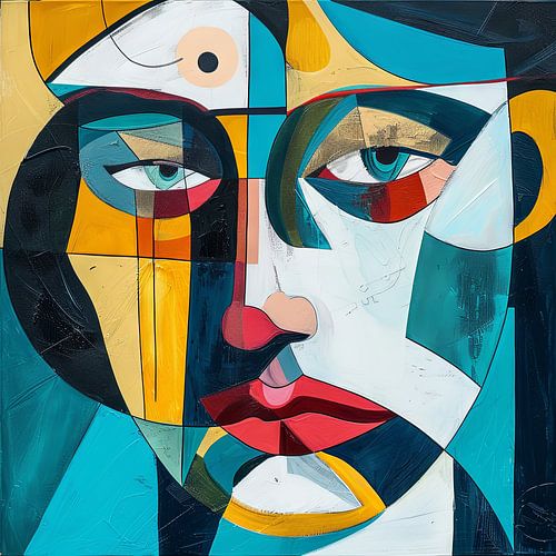 Visage abstrait