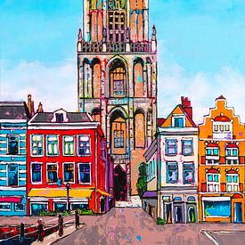 Dom-Turm: Das Herz von Utrecht von Happy Paintings