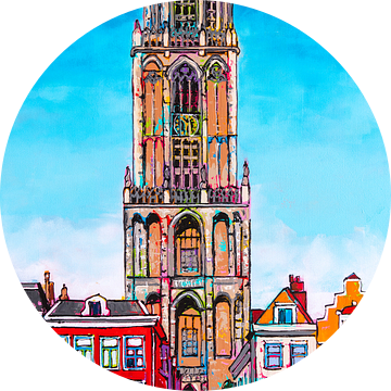 Domtoren: Het Hart van Utrecht van Happy Paintings
