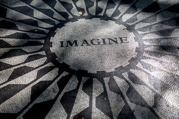 Imagine in New York City (John Lennon) van Marcel Kerdijk