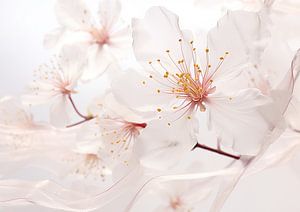 Seiden-Kirschblüten