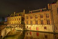 Kanaal van Bruges bij nacht van Gea Gaetani d'Aragona thumbnail