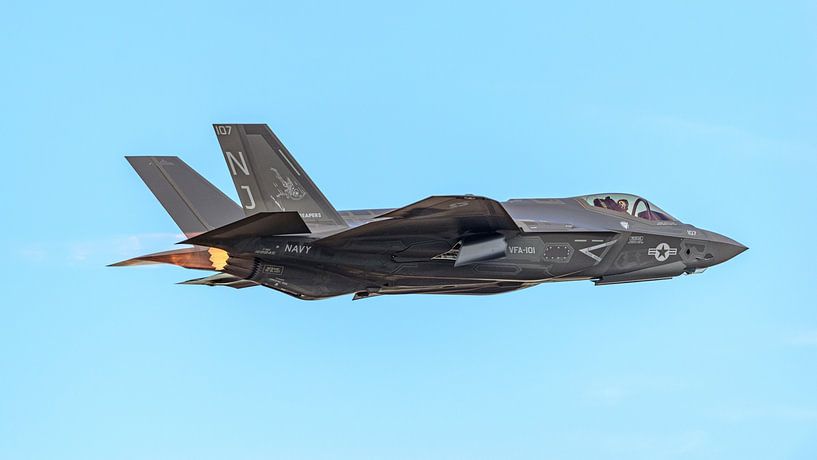 U.S. Navy Lockheed Martin F-35C Lightning II. von Jaap van den Berg