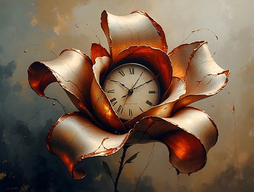 Gesmolten Bloemklok – Tijdloze Liefde