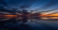 Zonsondergang aan de Noordzee