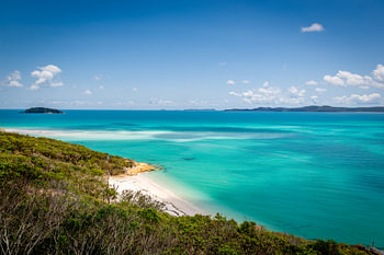 Whitehaven Strand auf den Whitsundays in Australien