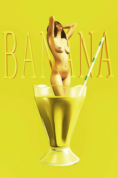 Pop Art – Banana von Jan Keteleer