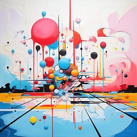 Kleurrijke Chaos van Art Lovers