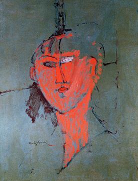 Amedeo Modigliani,Het Rode Hoofd