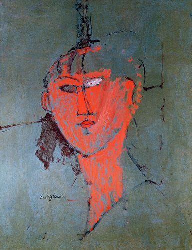 Amedeo Modigliani,Het Rode Hoofd