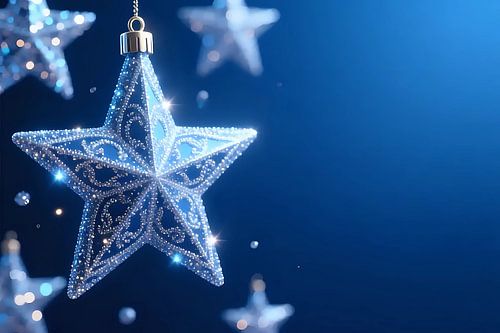 Feestelijke ster samenstelling