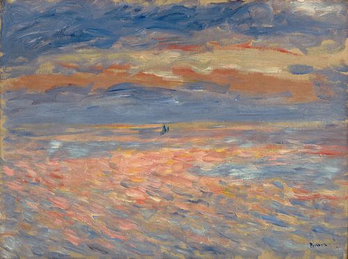Zonsondergang, Pierre-Auguste Renoir
