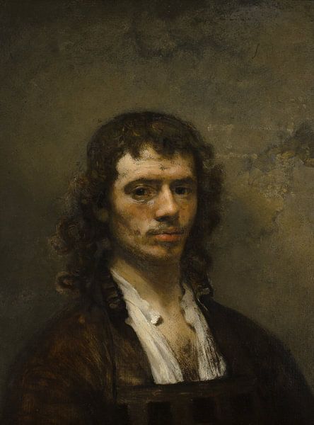 Selbstporträt, Carel Fabritius von Meisterhafte Meister