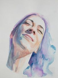 Träume in Lila von Ron van Vliet