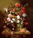 Stilleben von Blumen von Abraham van Beijeren von Gave Meesters Miniaturansicht