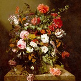 Stilleben von Blumen von Abraham van Beijeren