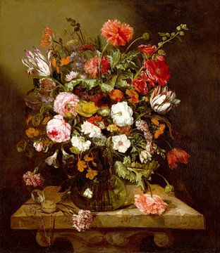 Nature morte des fleurs d'Abraham van Beijeren