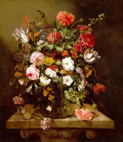 Stilleben von Blumen von Abraham van Beijeren von Gave Meesters