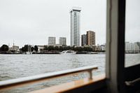 Die Skyline von Rotterdam, fotografiert vom Wassertaxi aus