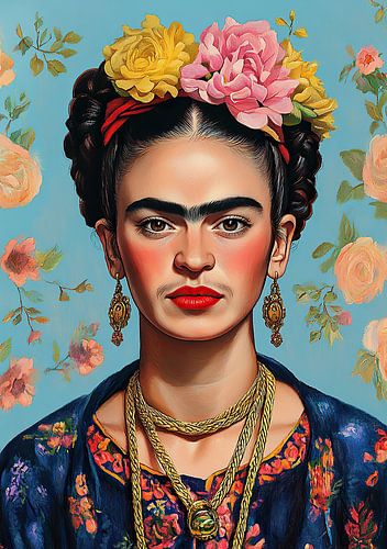 Frida Poster - Frida Kunstdruk