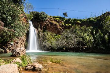 Queda do Vigário waterval in Alte, Algarve, Portugal van Fotos by Jan Wehnert