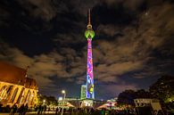 Der Berliner Fernsehturm in besonderem Licht von Frank Herrmann Miniaturansicht