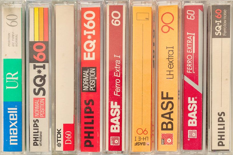 Die Vintage-Musikkassetten von Martin Bergsma