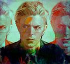 Motiv David Porträt Bowie the Duke - 3 Faces van Felix von Altersheim thumbnail